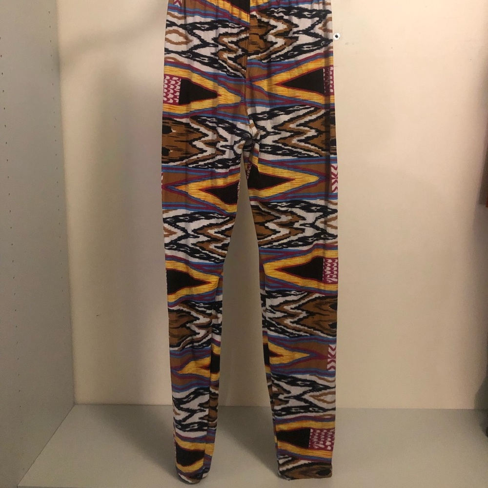 Daughters of Culture multicolor print leggings - size M